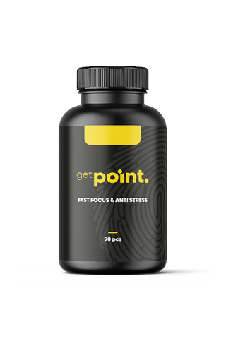 GET POINT Fast Focus & Anti Stress Gen2 90 kapslí